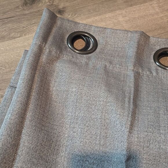 Eclipse Blackout 1-Panel Rowland Curtain Light Gray NWOT - Picture 3 of 4